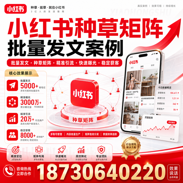 定西小红书种草矩阵批量发文案例